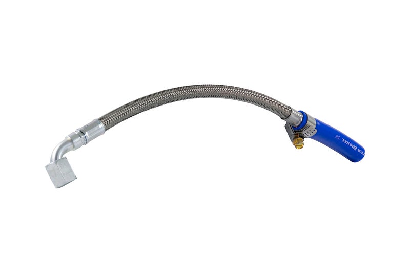 Sinister Diesel Turbo Coolant Feed Line â€“ Fixes Factory Feed Line Leak â€“ Fits 2011â€“2014 Ford Powerstroke 6.7L â€“ Direct OEM Replacement - Image 2